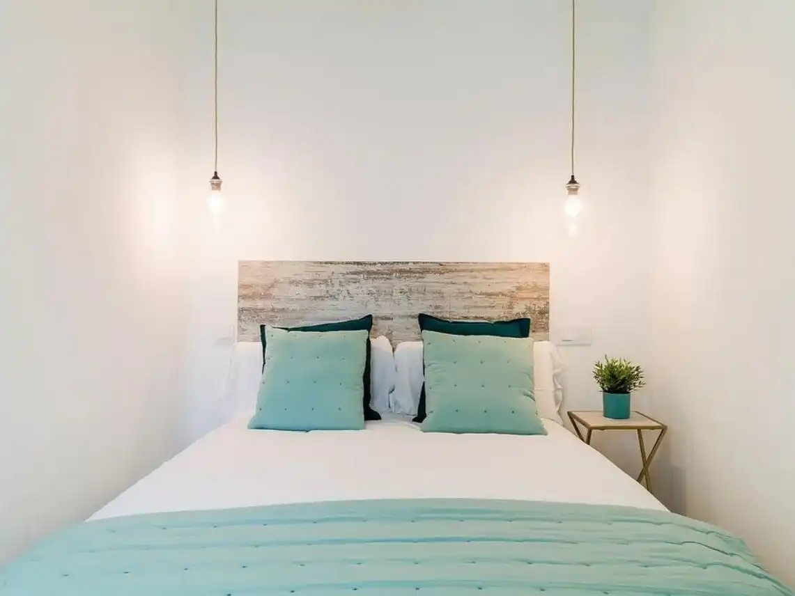 Dormitori de Apartament per a compartir en Zamora Capital  amb Aire condicionat i Moblat