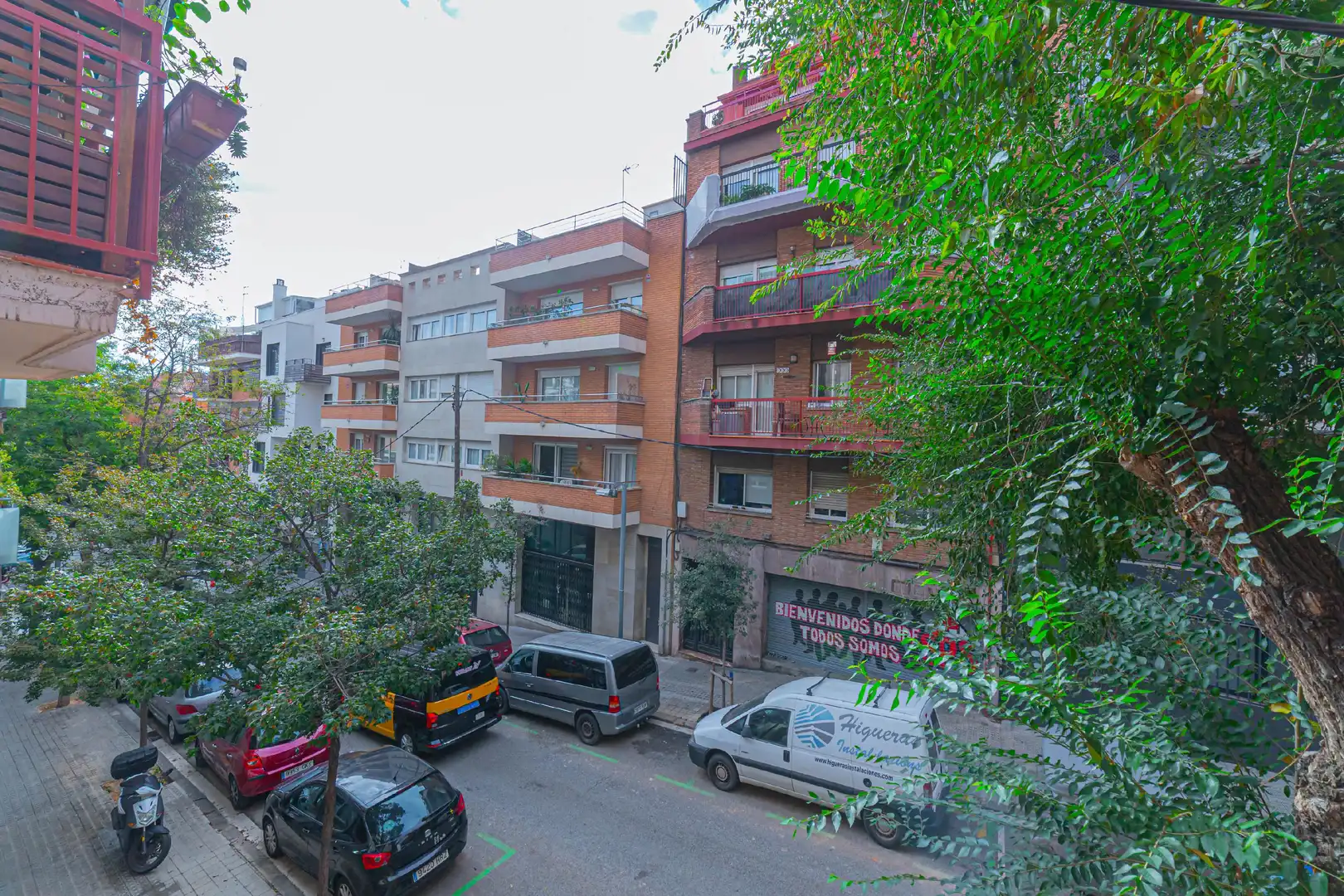 Vista exterior de Apartamento en venta en Barcelona con Aire acondicionado, Calefacción y Parquet