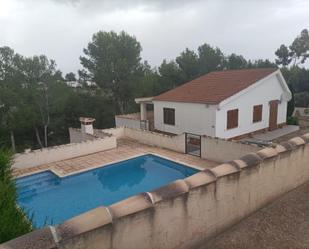 Piscina de Casa o xalet en venda en Mogente / Moixent amb Aire condicionat, Terrassa i Piscina