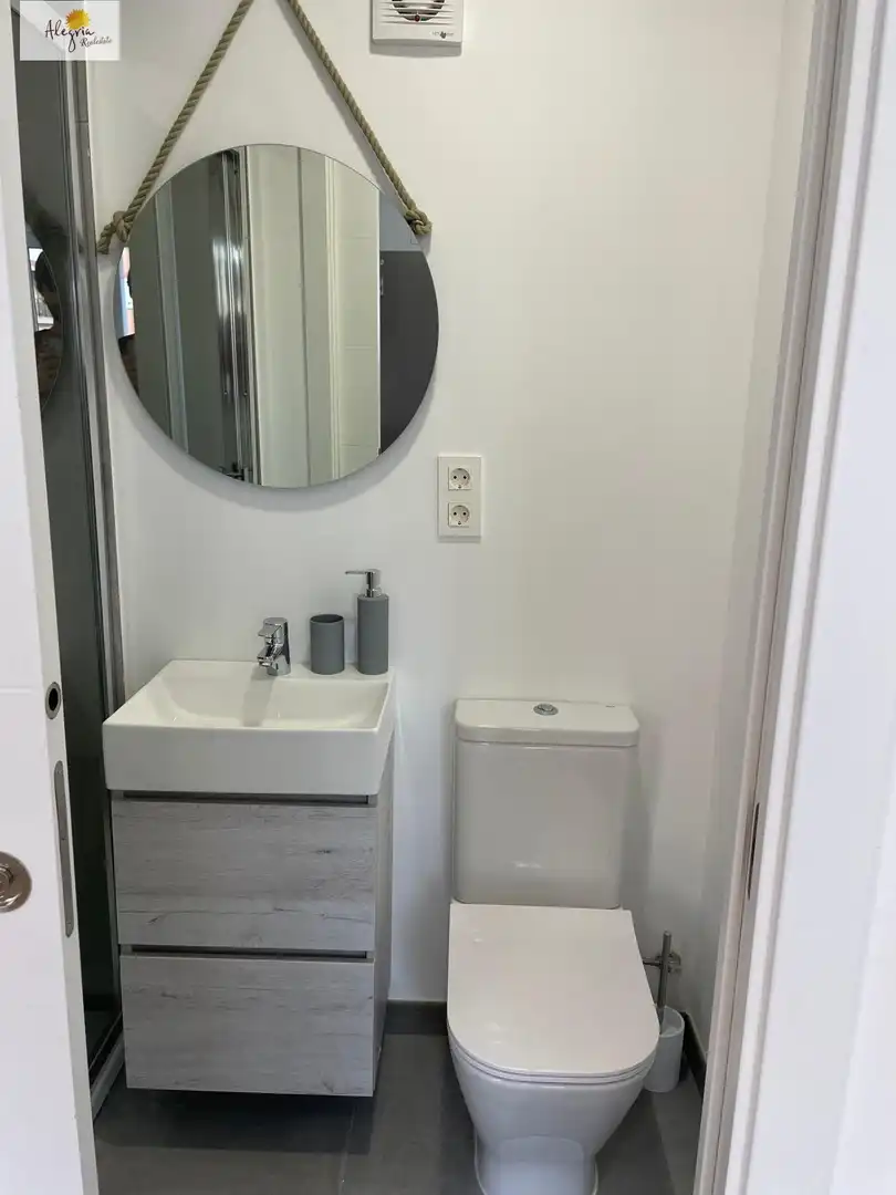 Baño de Apartamento en venta en Valencia con Aire acondicionado