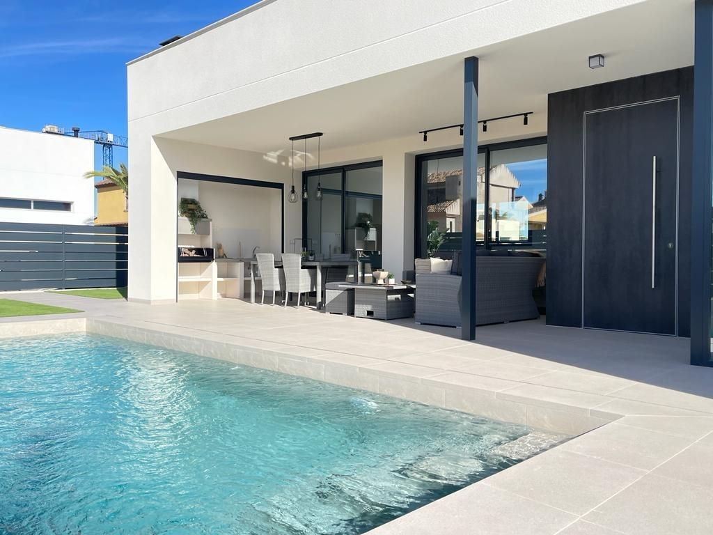 Terraza de Casa o chalet en venta en Molina de Segura con Jardín privado y Piscina