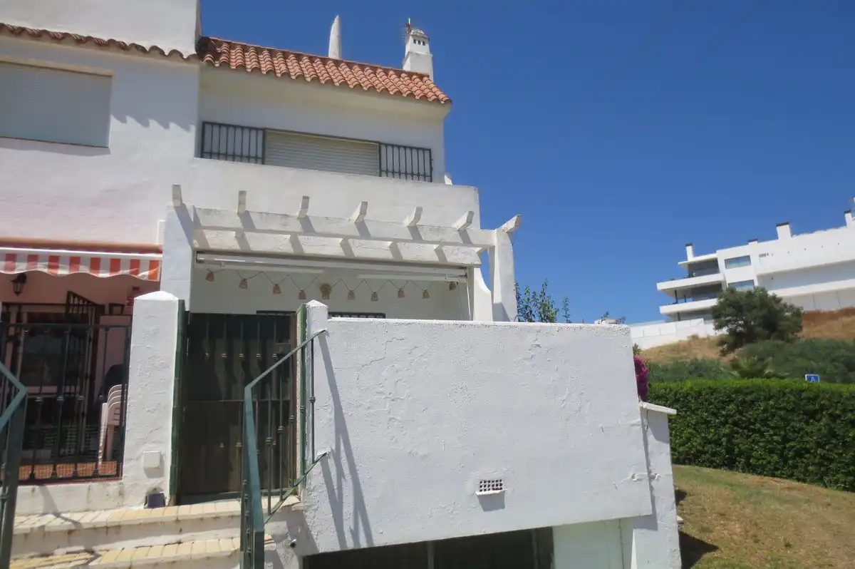 Exterior view of Detached homes for sale in Mijas  with Terrace, Swimming Pool and Furnished