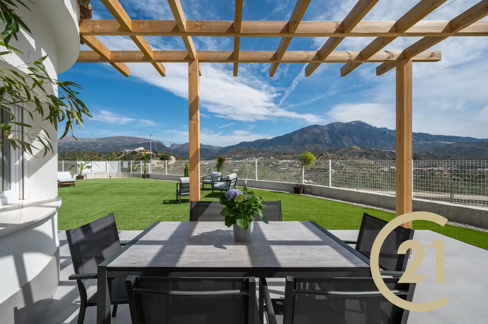 Terrace of Houses for sale in Viñuela  with Heating, Private garden and Terrace
