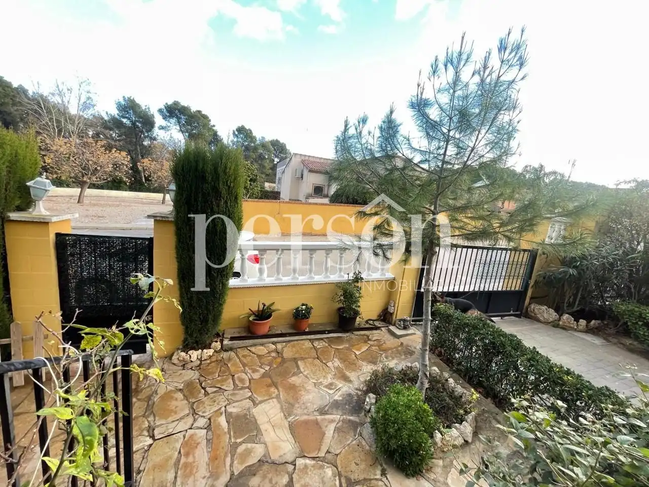Jardí de Casa o xalet en venda en Godelleta amb Terrassa i Piscina