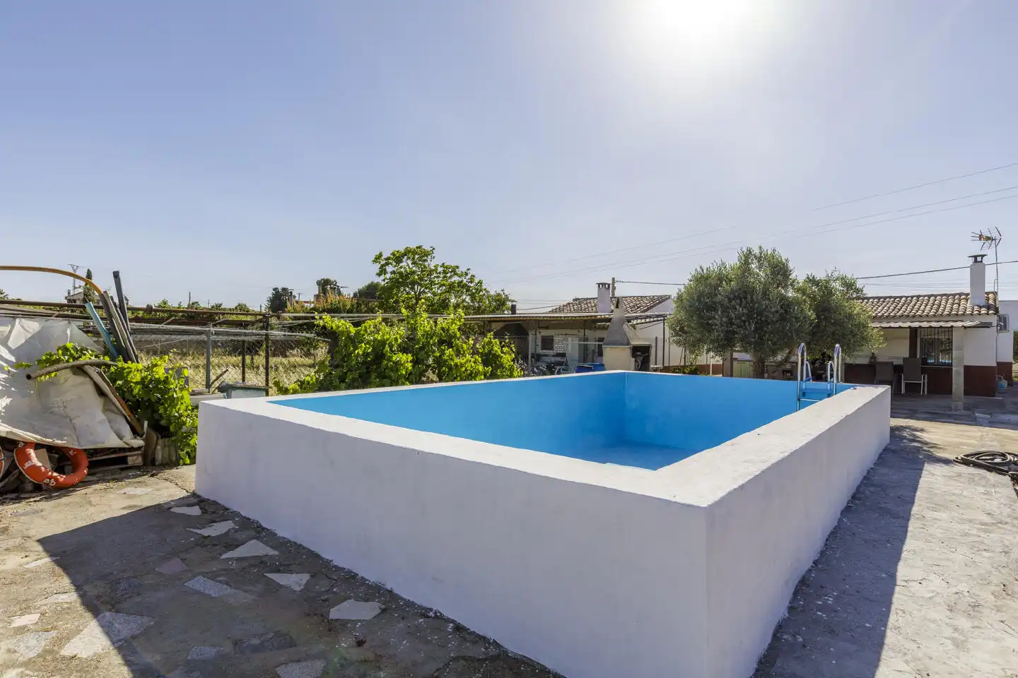 Piscina de Casa o xalet en venda en Zaragoza