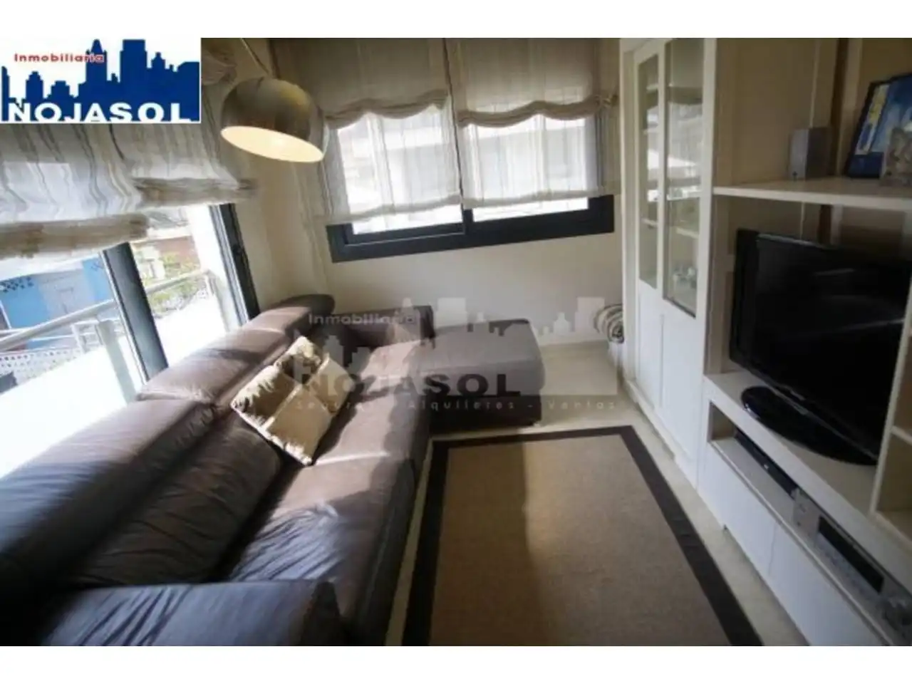 Wohnzimmer von Wohnung zur Miete in Noja mit Heizung, Privatgarten und Terrasse