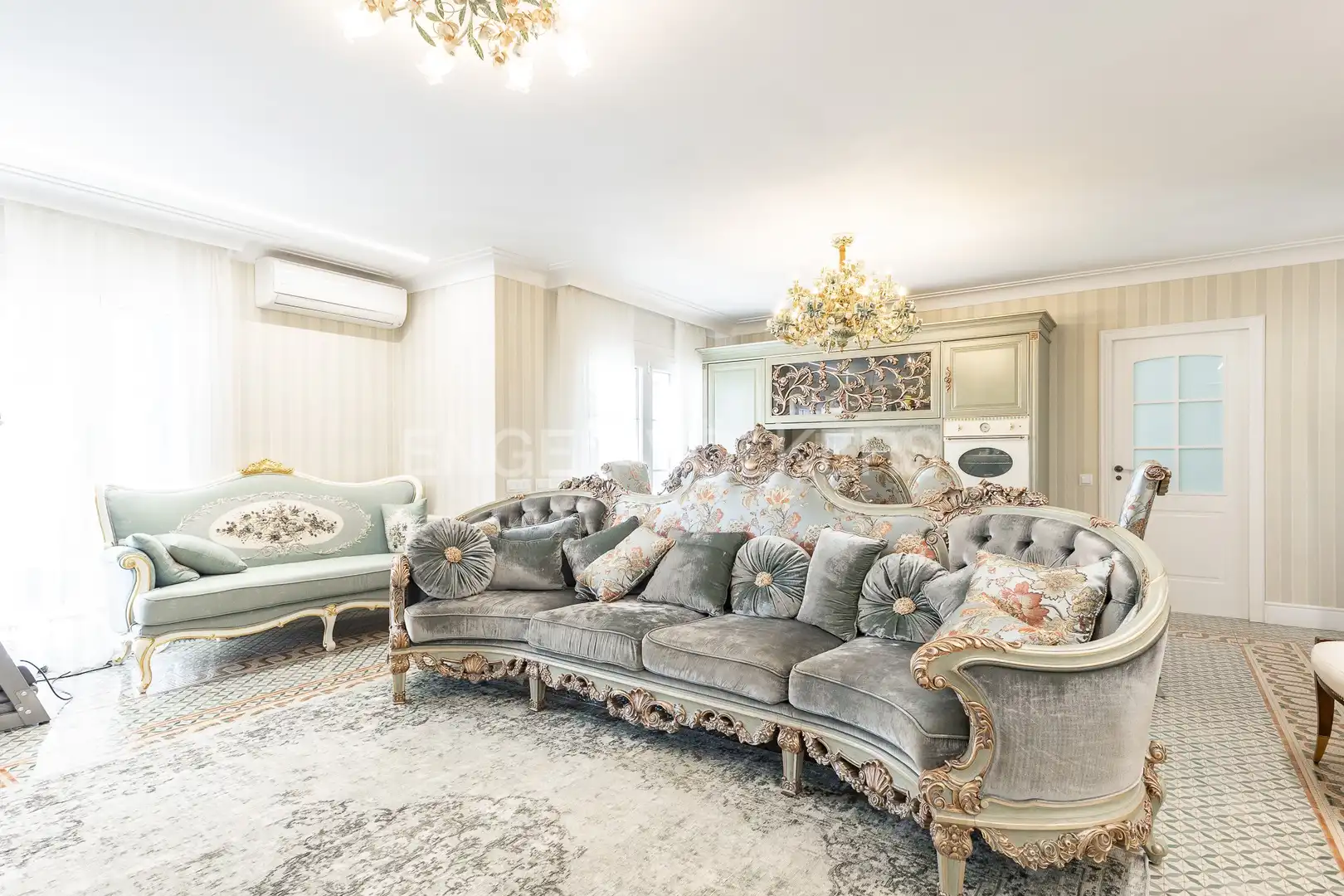 Sala de estar de Casa o chalet de alquiler en Sitges con Aire acondicionado, Calefacción y Jardín privado
