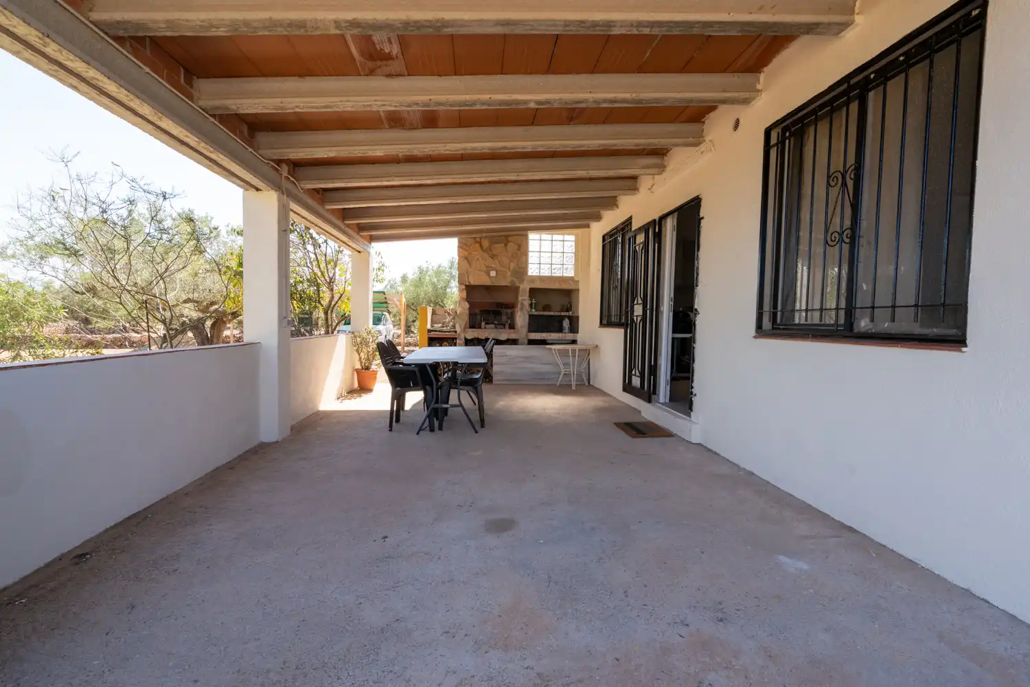 Terraza de Finca rústica en venta en L'Aldea con Terraza y Amueblado