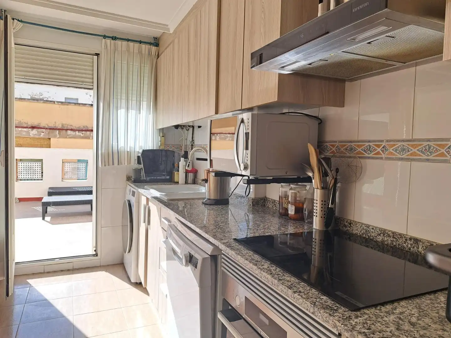 Kitchen of Attic for sale in Requena  with Air Conditioner, Heating and Terrace