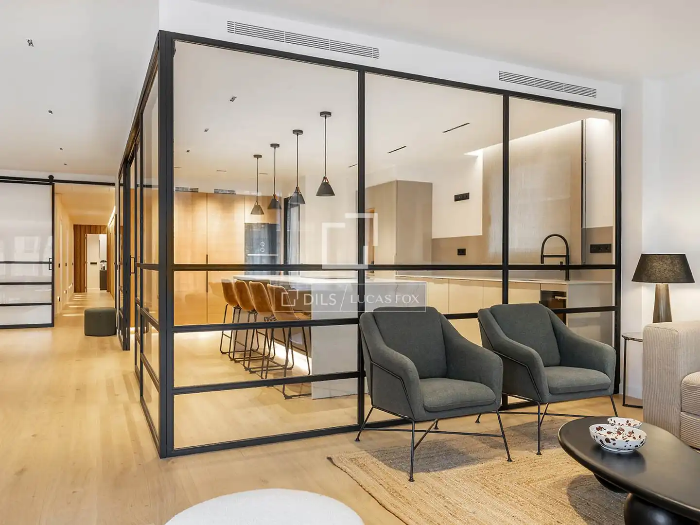 Flat for rent in Barcelona  with Air Conditioner, Heating and Parquet flooring