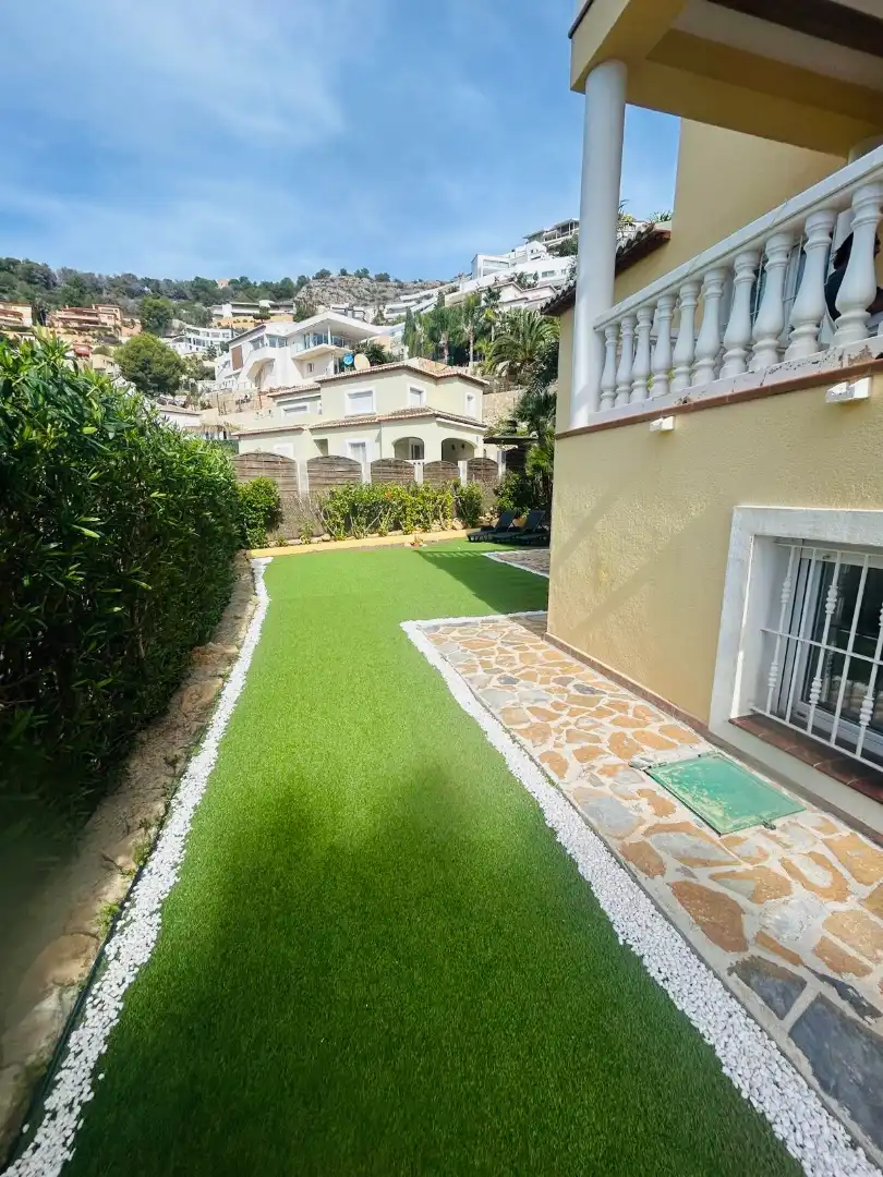 Garden of Houses for sale in Jávea / Xàbia  with Air Conditioner, Heating and Private garden