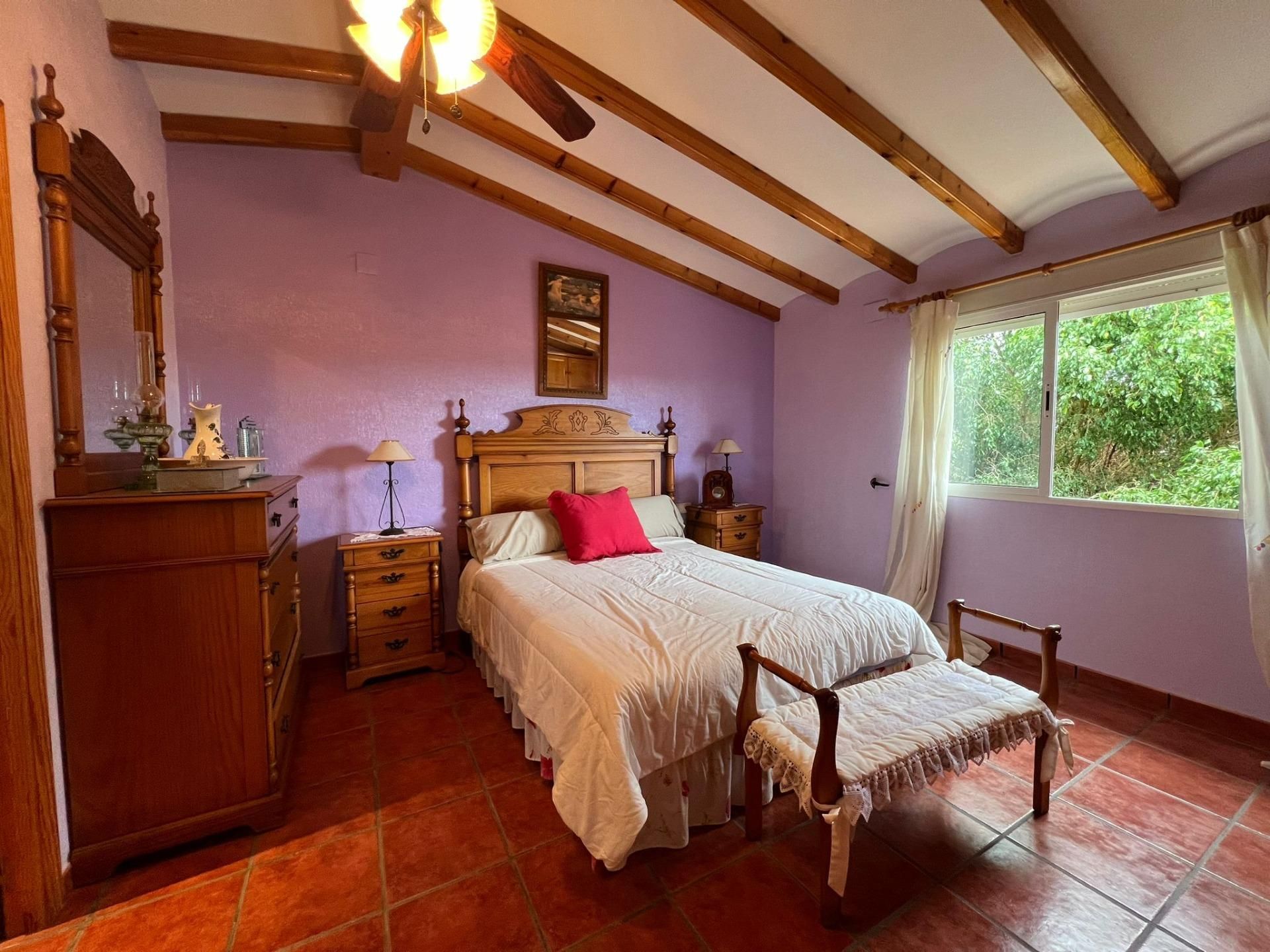 Dormitori de Casa o xalet en venda en Elche / Elx amb Jardí privat, Terrassa i Piscina