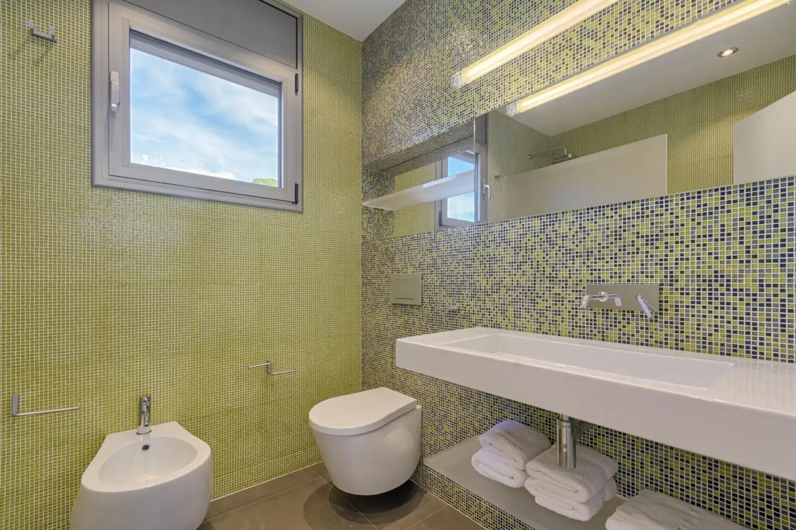 Baño de Casa o chalet en venta en La Jonquera con Aire acondicionado, Calefacción y Jardín privado