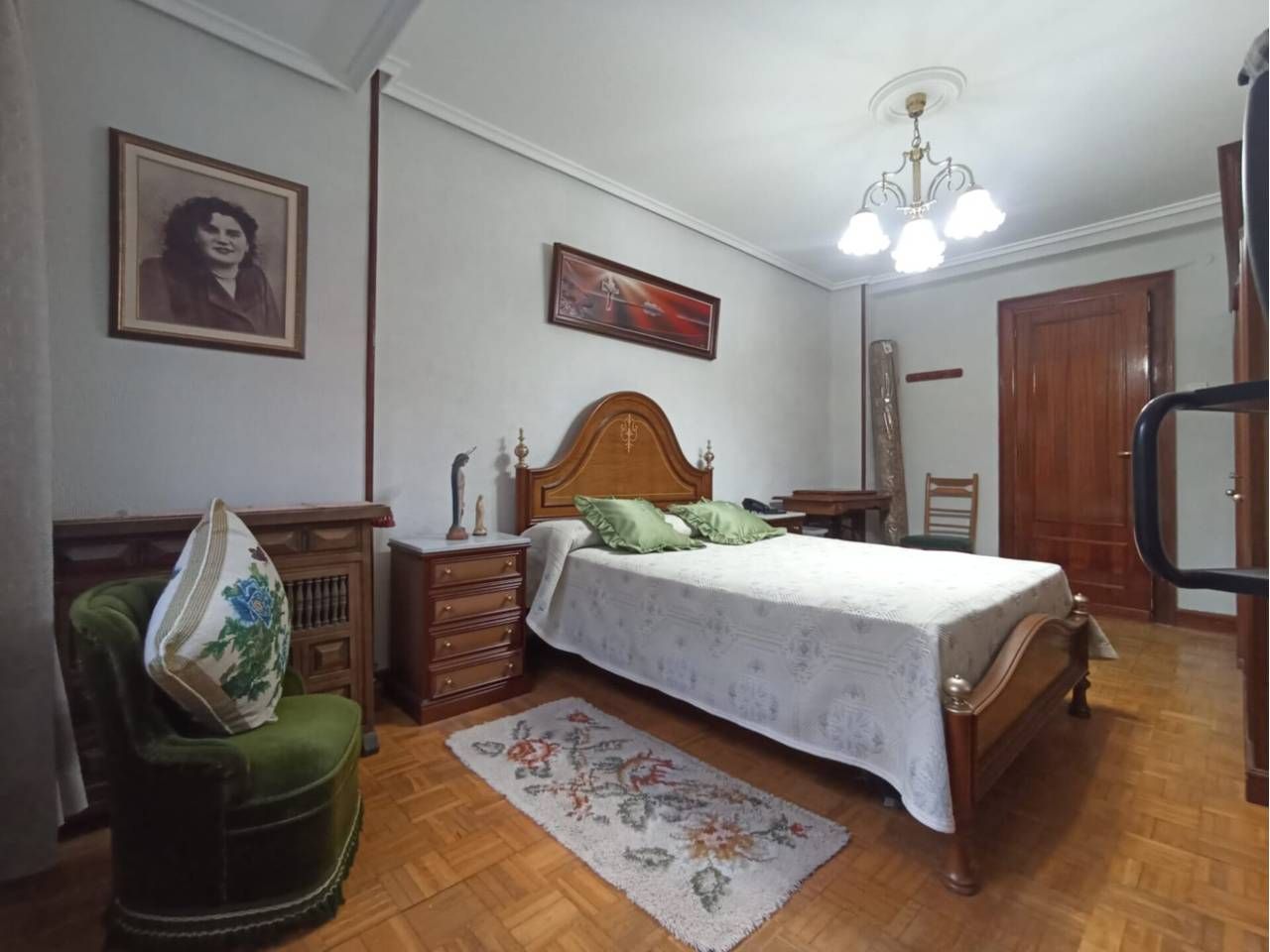 Bedroom of Flat for sale in Burgos Capital  with Heating and Parquet flooring