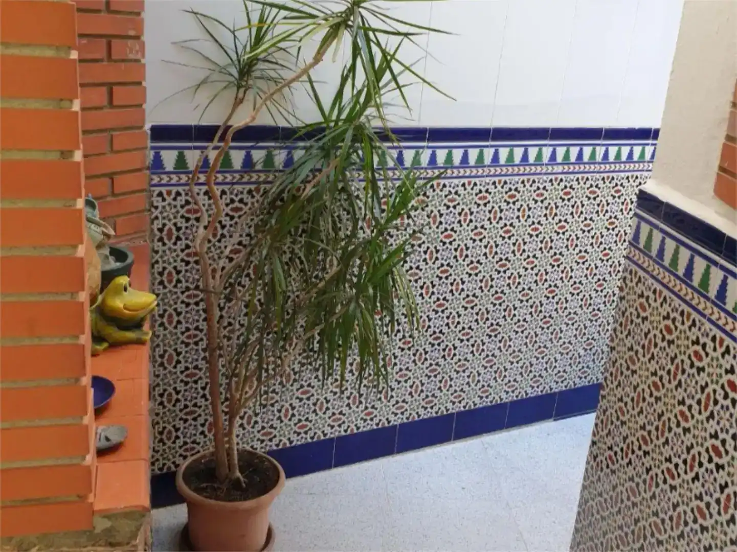 Garden of Flat for sale in El Ejido  with Air Conditioner, Private garden and Storage room