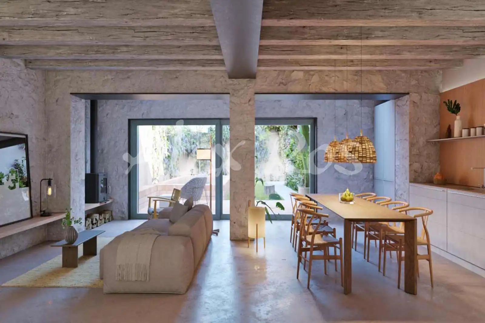 Casa con jardín en venta en N/A