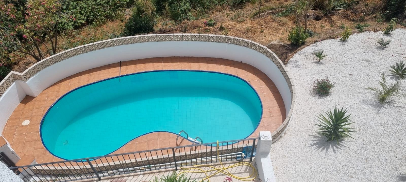 Swimming pool of House or chalet for sale in Benalmádena  with Air Conditioner, Private garden and Terrace