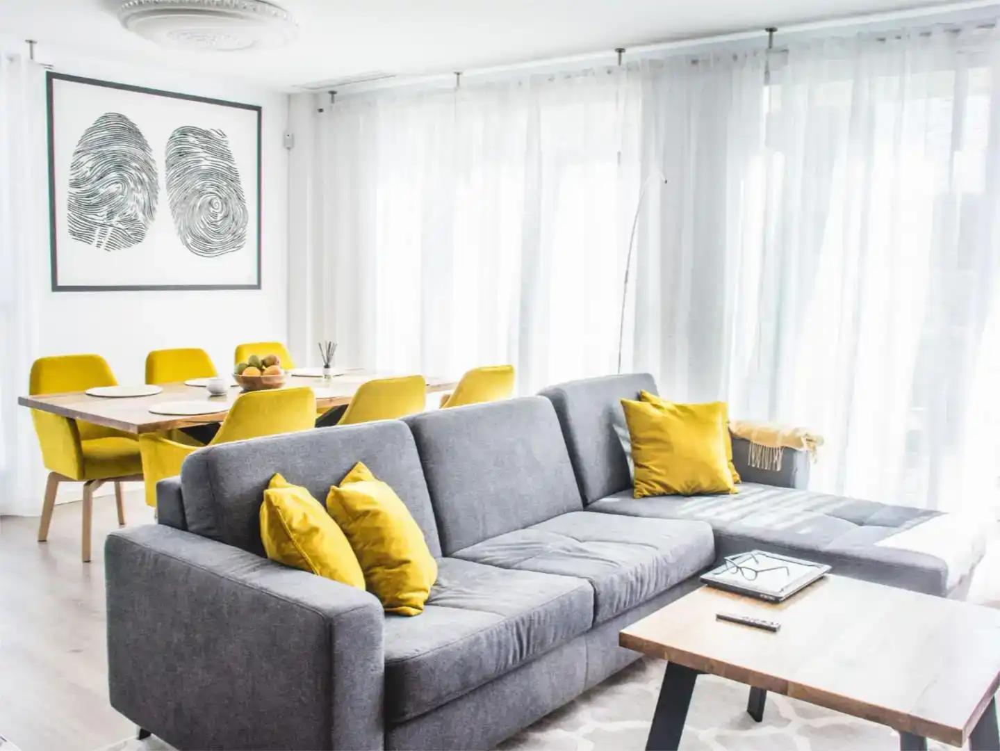 Sala de estar de Piso de alquiler en Playa Bahía Dorada