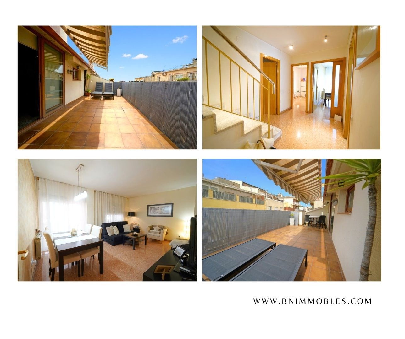 Exterior view of Duplex for sale in Terrassa  with Air Conditioner, Heating and Terrace