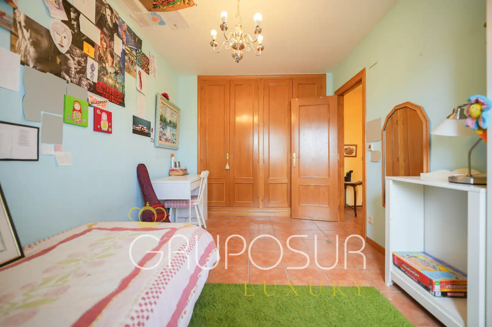 Dormitori de Casa adosada en venda en Boecillo, Valladolid
