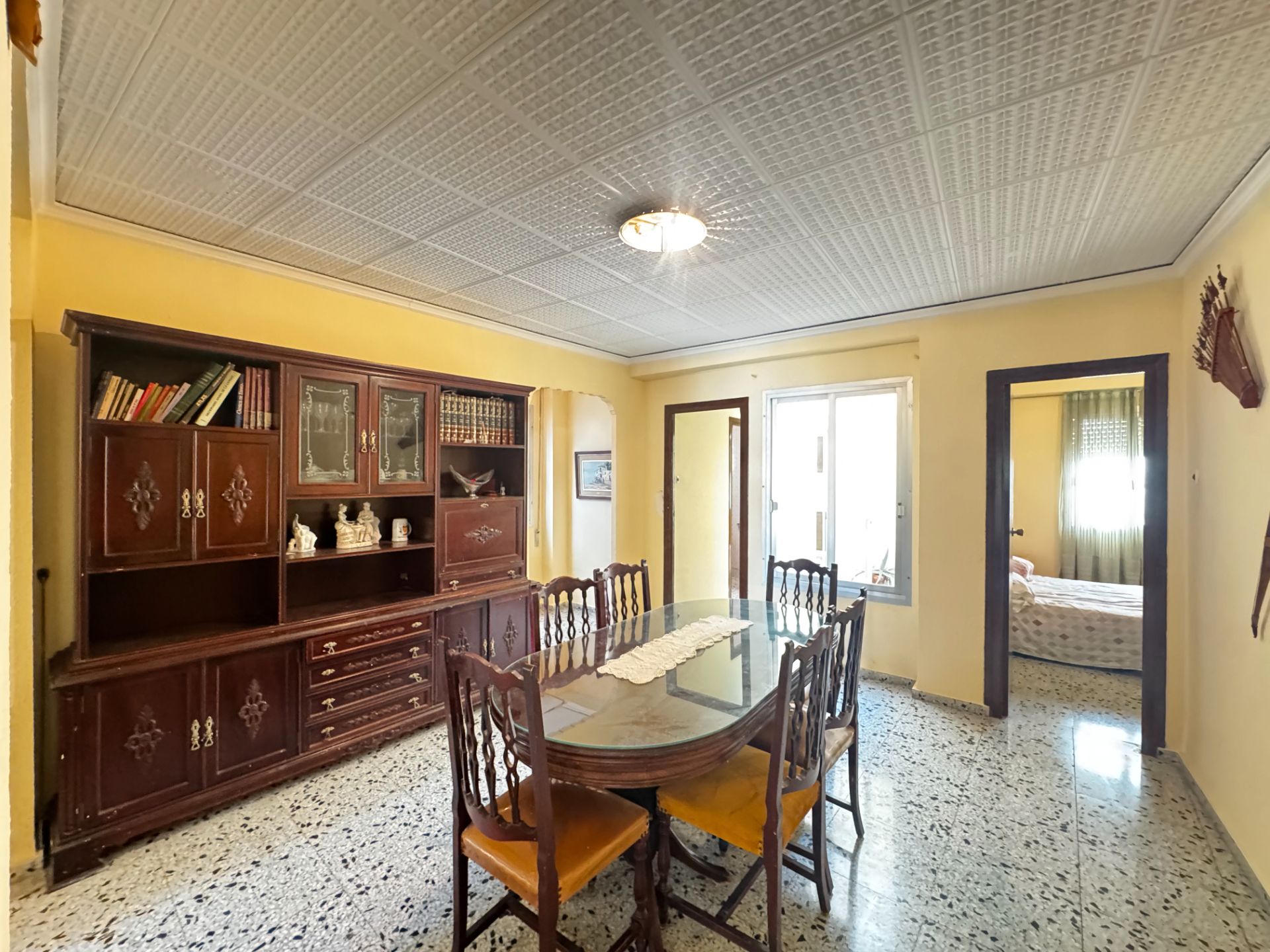 Dining room of Single-family semi-detached for sale in Sagunto / Sagunt  with Terrace, Storage room and Furnished