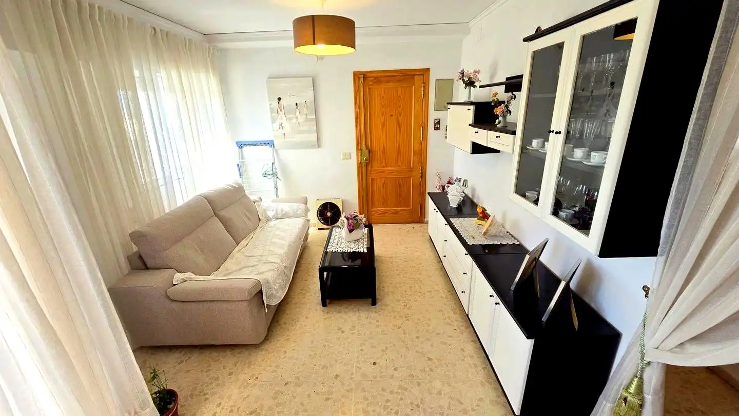 Living room of Apartments for rent in Gandia  with Terrace, Furnished and Community pool