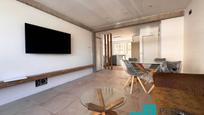 Living room of Flat for sale in Laredo  with Heating, Terrace and Furnished