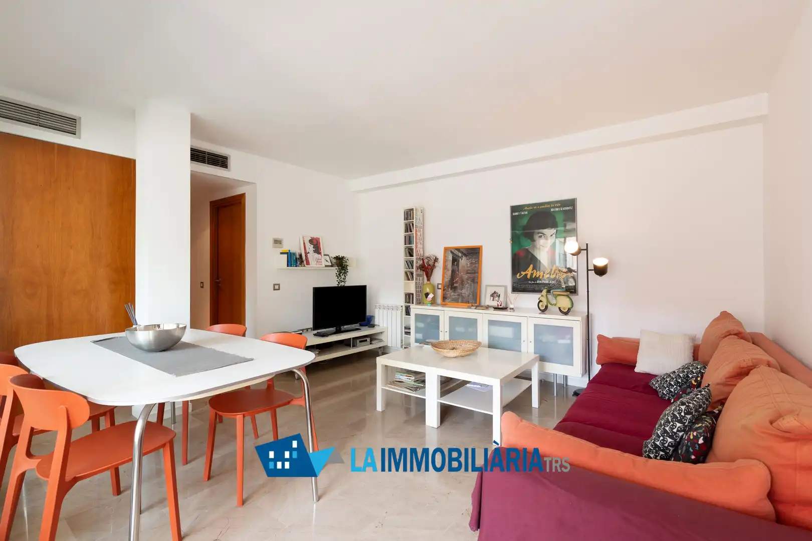 Sala d'estar de Pis en venda en Terrassa amb Aire condicionat, Calefacció i Balcó