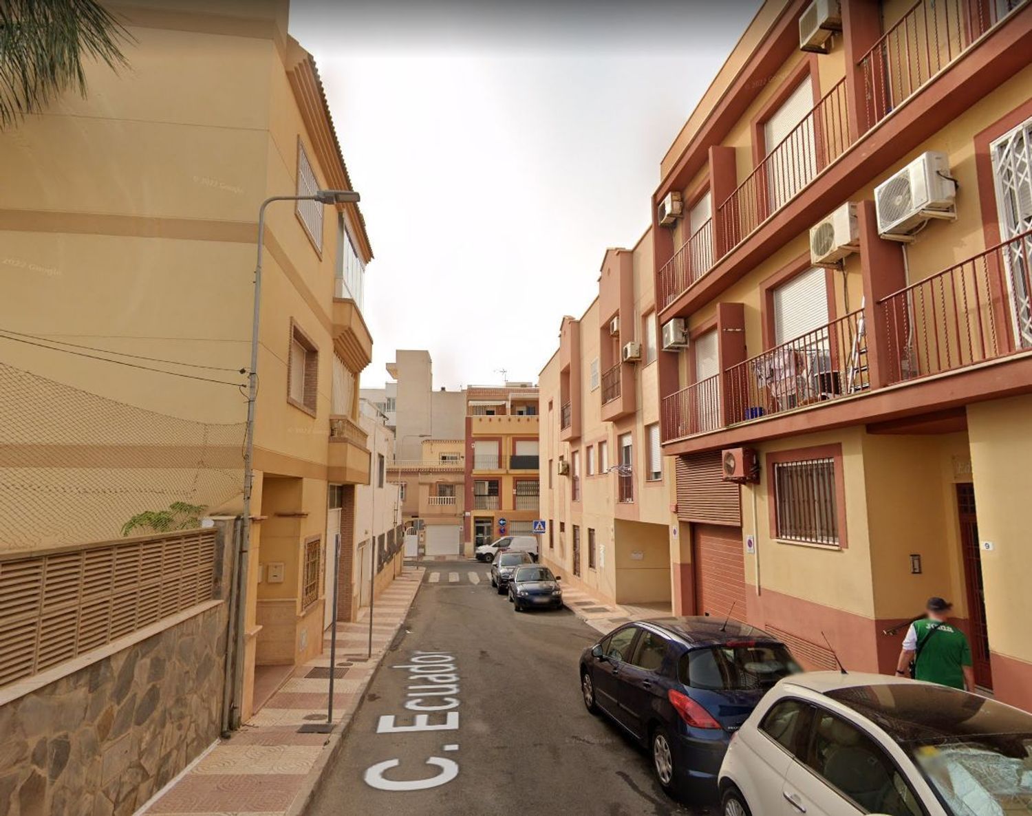 Vista exterior de Pis en venda en Roquetas de Mar