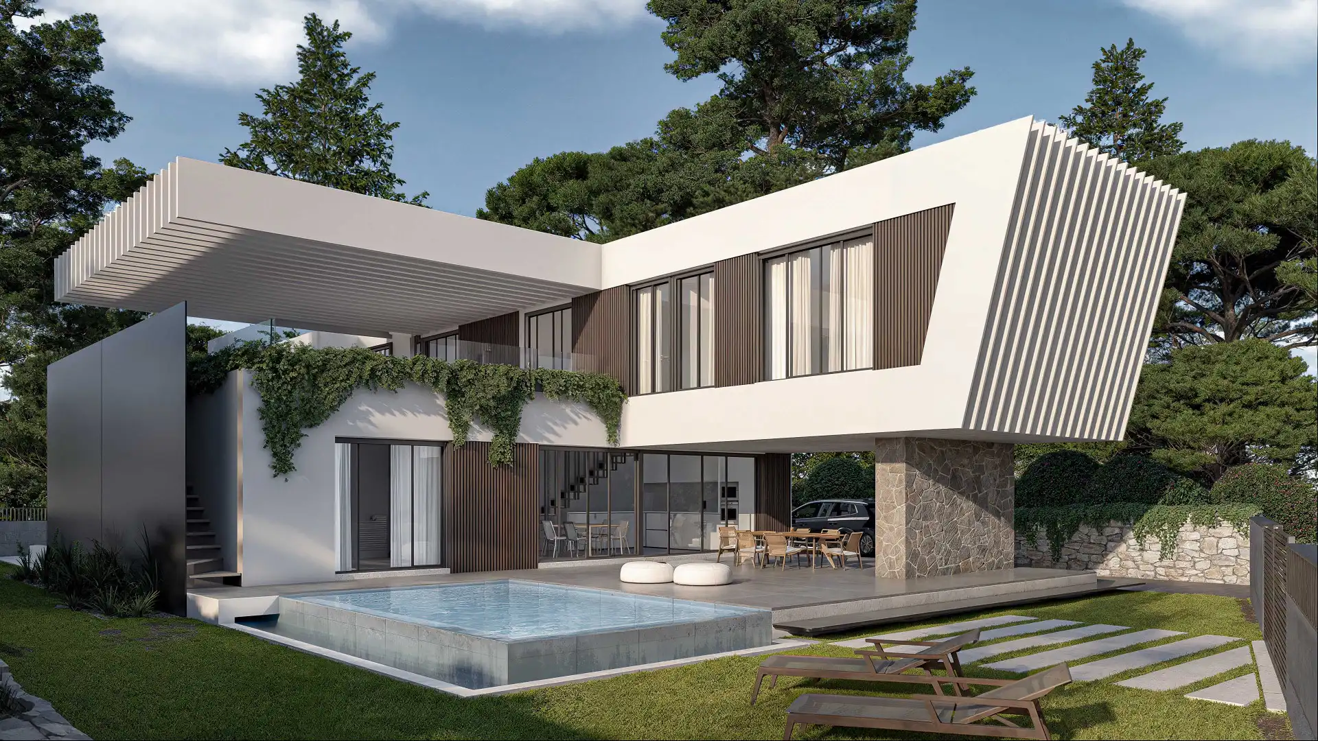 Casa amb piscina en venda a Estepona Pueblo