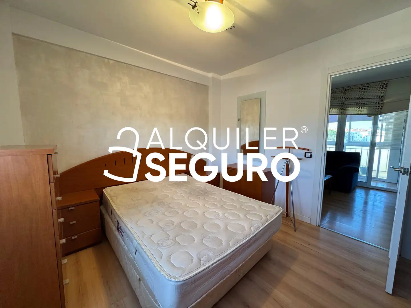 Bedroom of Flat for rent in Málaga  with Heating, Terrace and Furnished