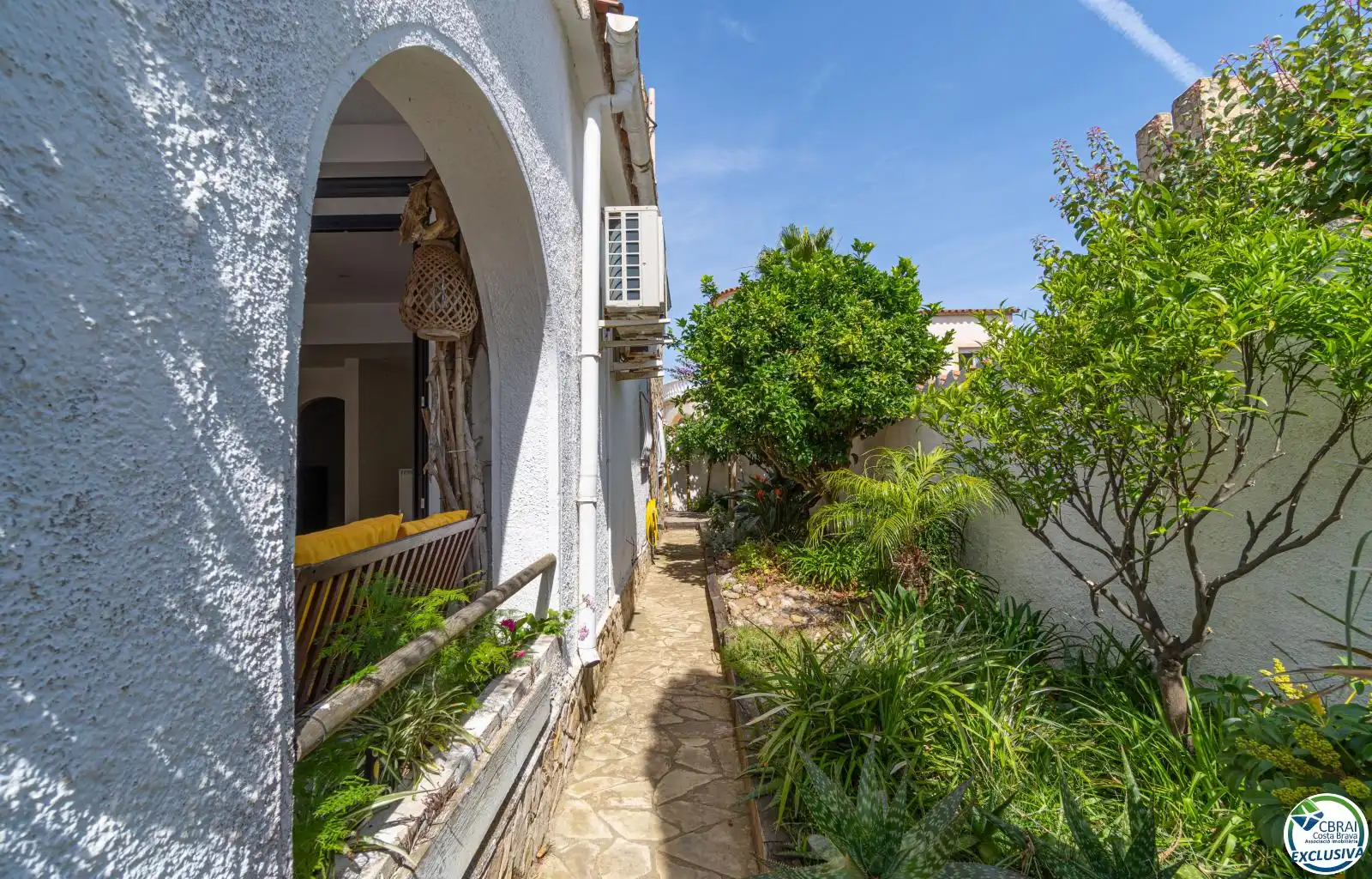 Terrassa de Casa o xalet en venda en Empuriabrava amb Aire condicionat, Piscina i Moblat