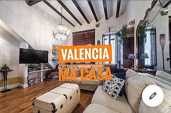 Sala d'estar de Casa o xalet de lloguer en  Valencia Capital amb Aire condicionat, Terrassa i Moblat