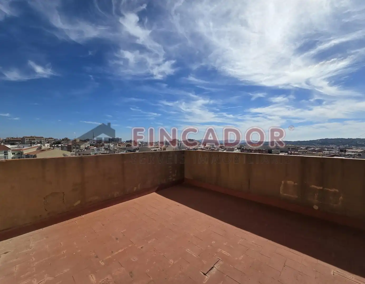 Terrasse von Dachboden zum Verkauf in Terrassa mit Heizung und Terrasse