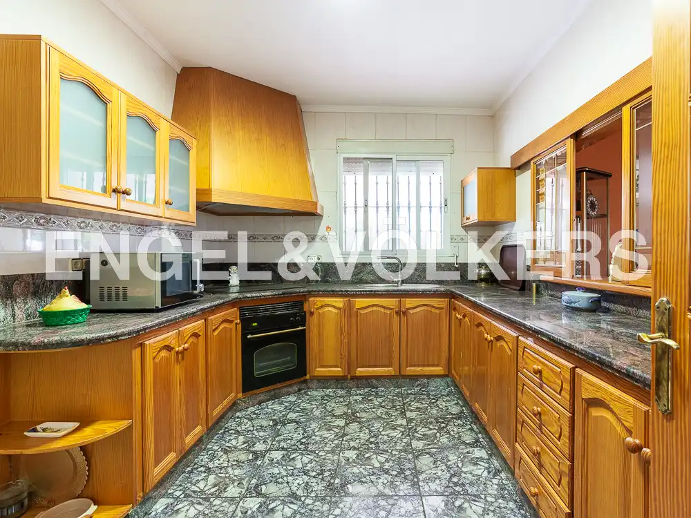 Cocina de Casa o chalet en venta en Barxeta con Calefacción, Jardín privado y Terraza