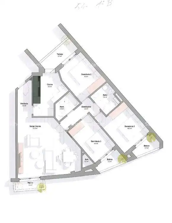Flat for sale in Encinas de Abajo  with Heating