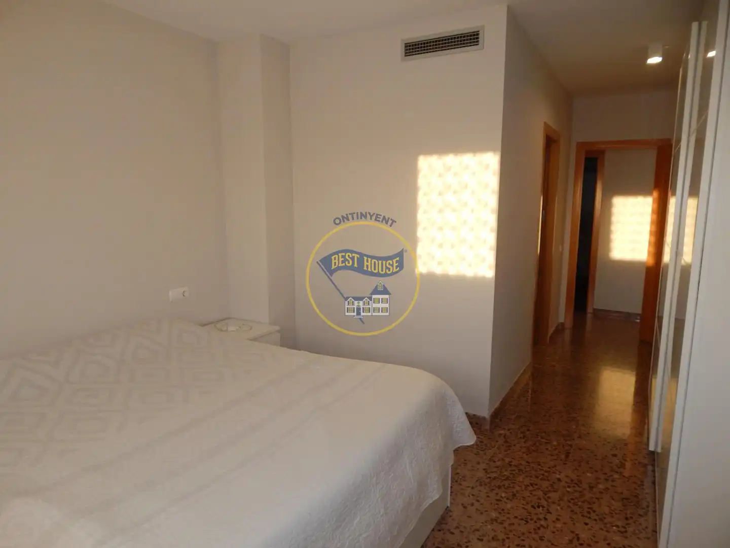 Schlafzimmer von Wohnung zum Verkauf in Bocairent mit Klimaanlage, Heizung und Abstellraum