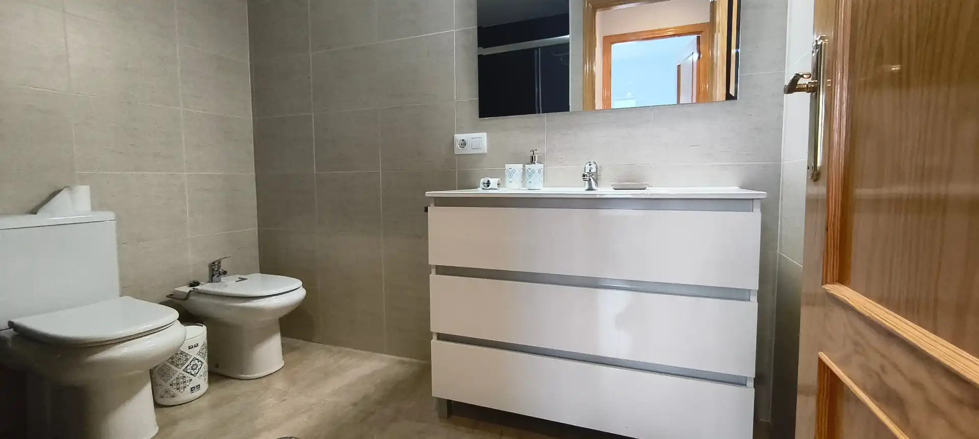 Bathroom of Flat for sale in Moraleja  with Air Conditioner, Furnished and Oven
