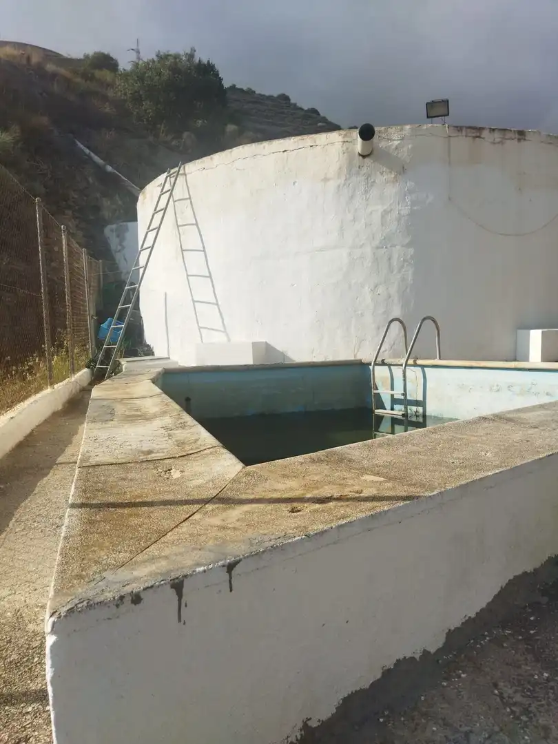 Piscina de Finca rústica en venda en Almuñécar amb Jardí privat, Terrassa i Piscina