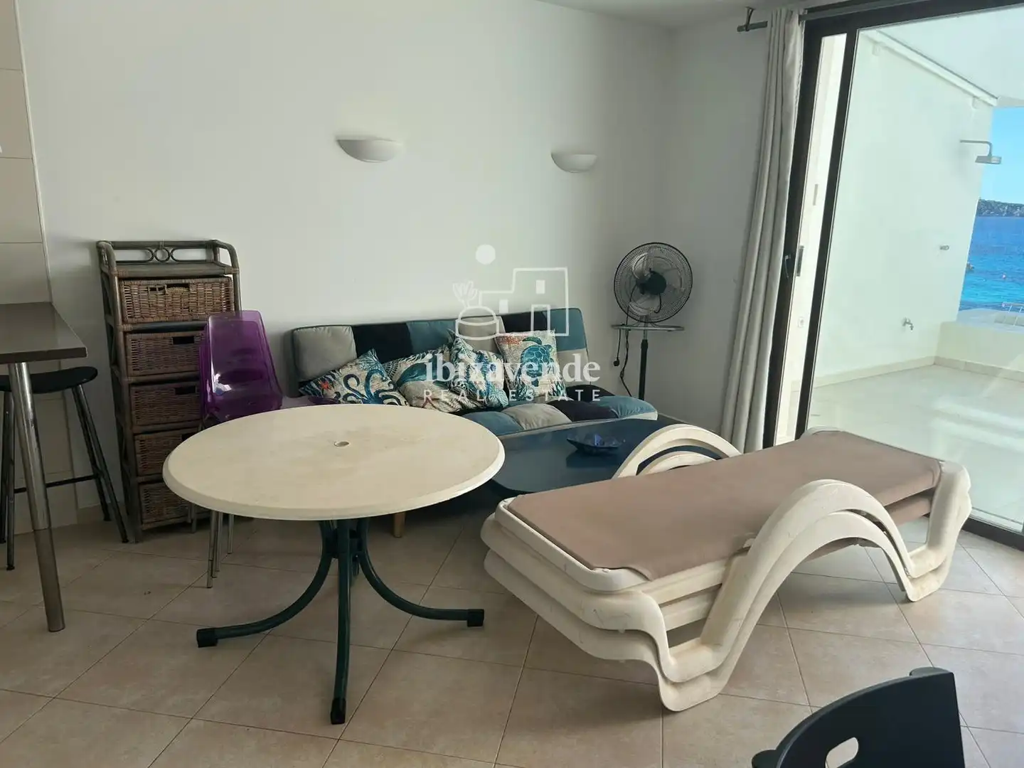 Balcony of Flat for rent in Sant Josep de sa Talaia  with Air Conditioner, Heating and Terrace