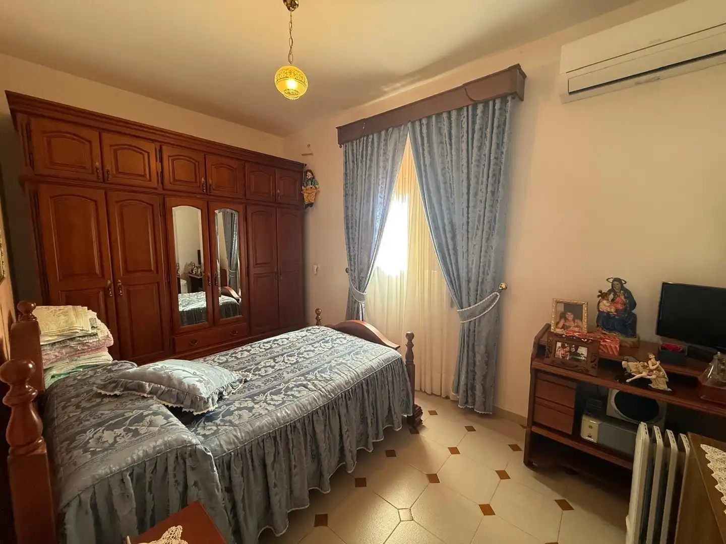 Schlafzimmer von Wohnung zum Verkauf in Villanueva de Algaidas mit Klimaanlage, Heizung und Terrasse