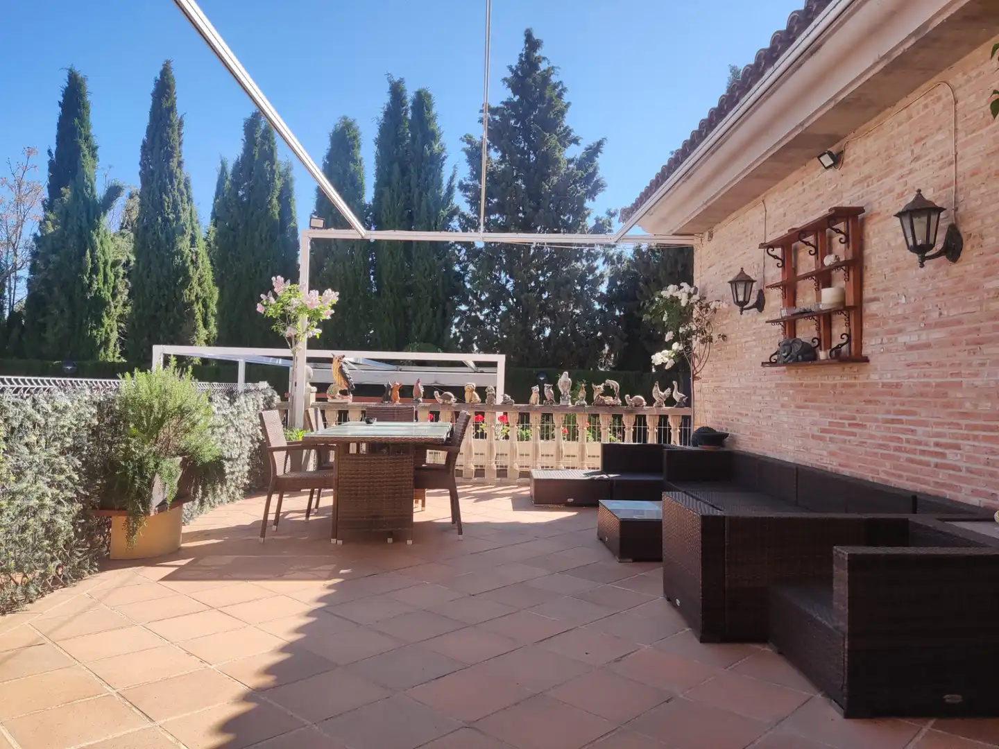Terrassa de Casa o xalet en venda en Ciudad Real amb Aire condicionat, Calefacció i Jardí privat