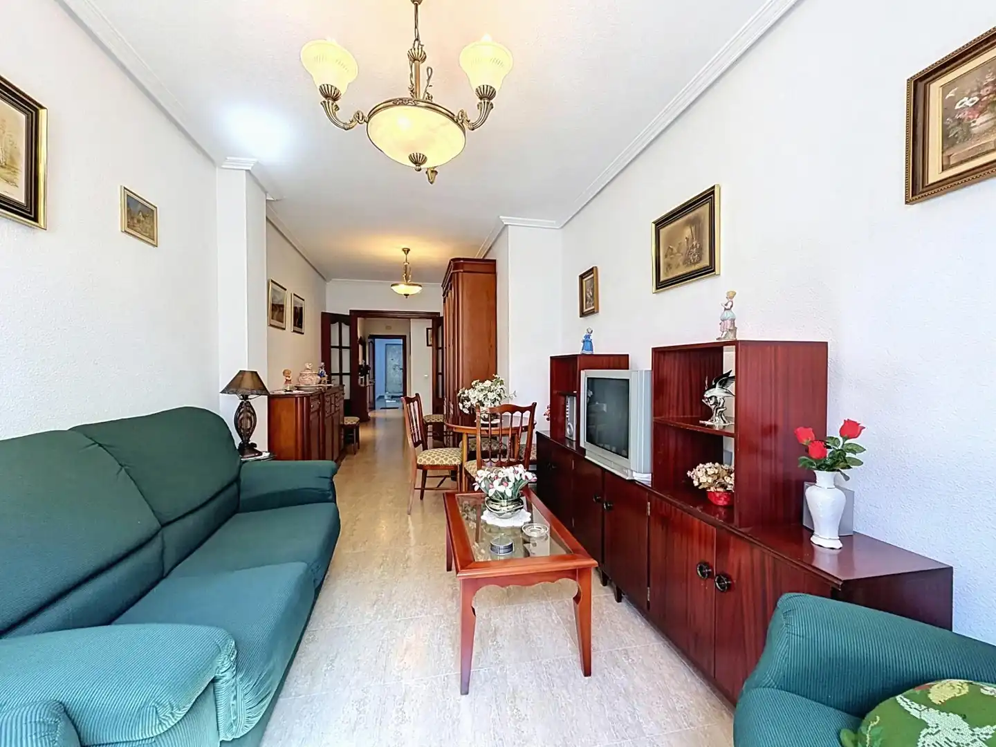 Sala d'estar de Pis en venda en Ciudad Jardín - Tagarete - El Zapillo