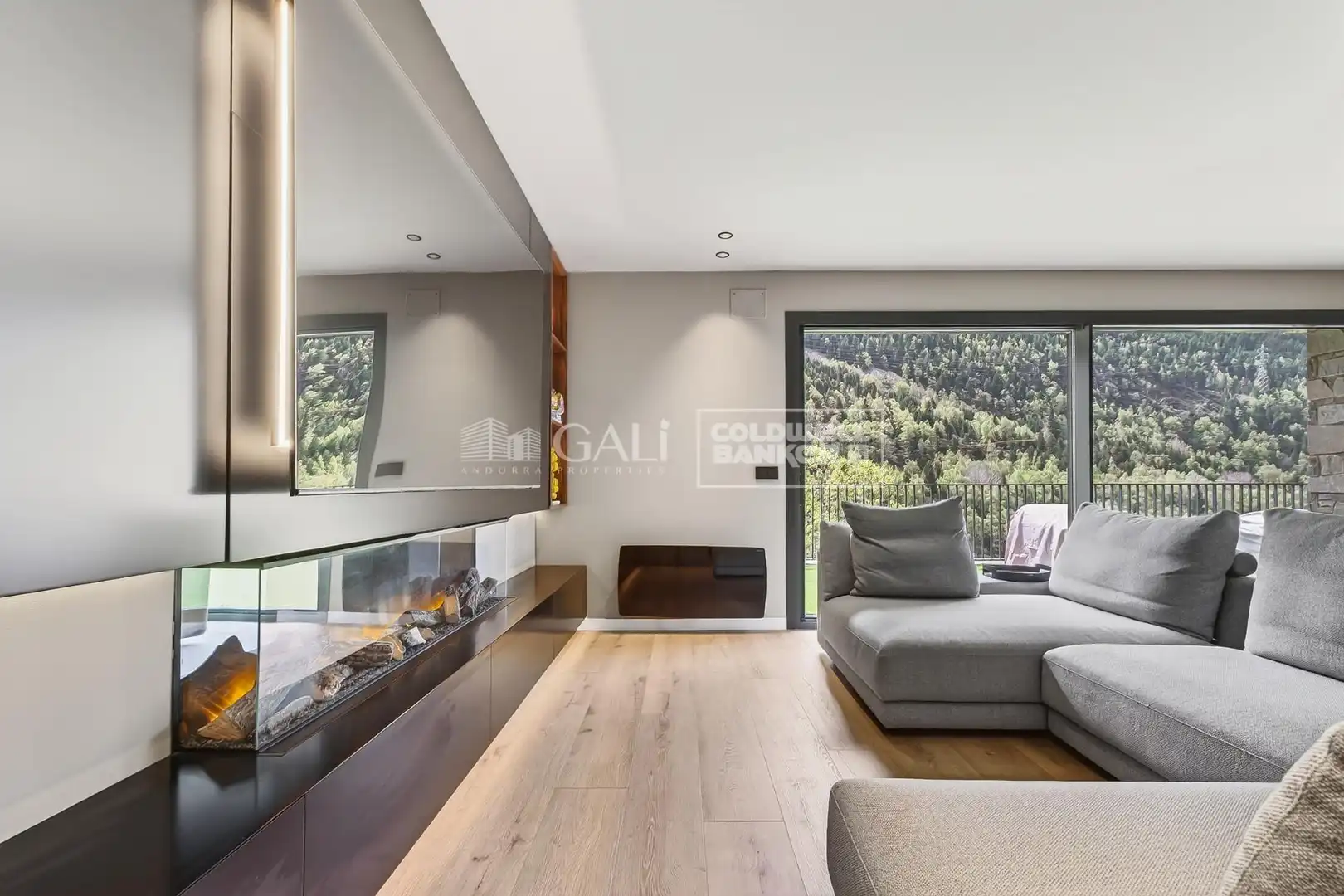 Sala de estar de Planta baja en venta en Canillo con Calefacción, Jardín privado y Terraza