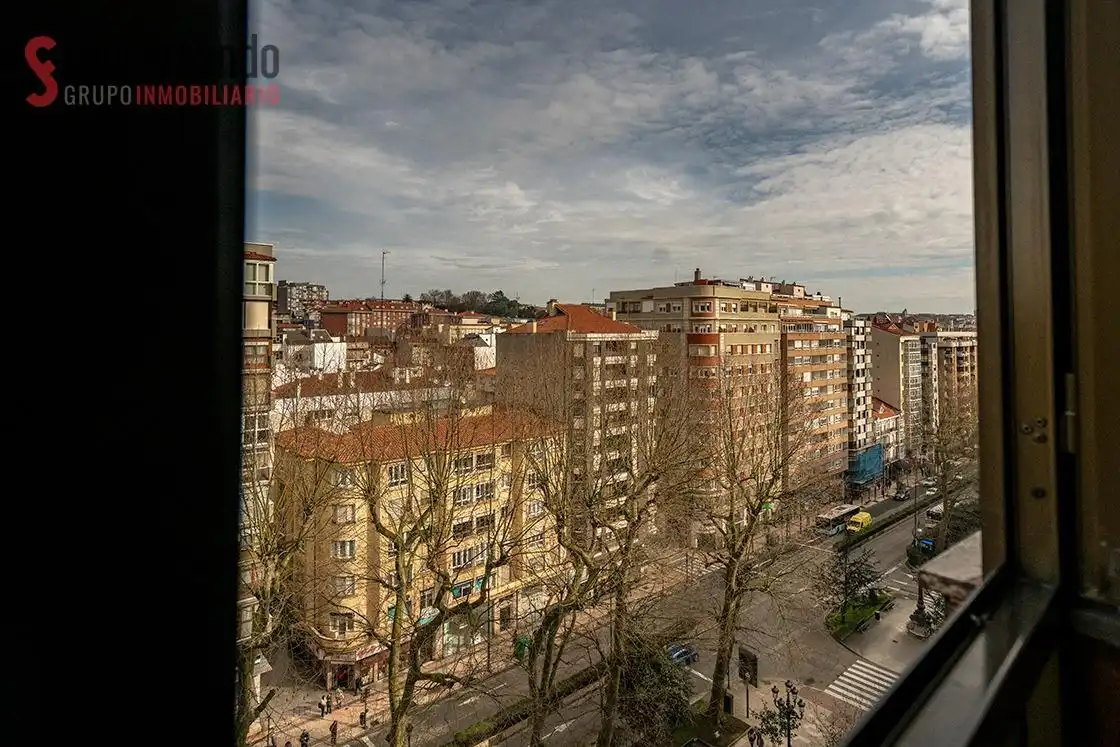 Außenansicht von Wohnung zum Verkauf in Santander mit Heizung, Parkett und Abstellraum