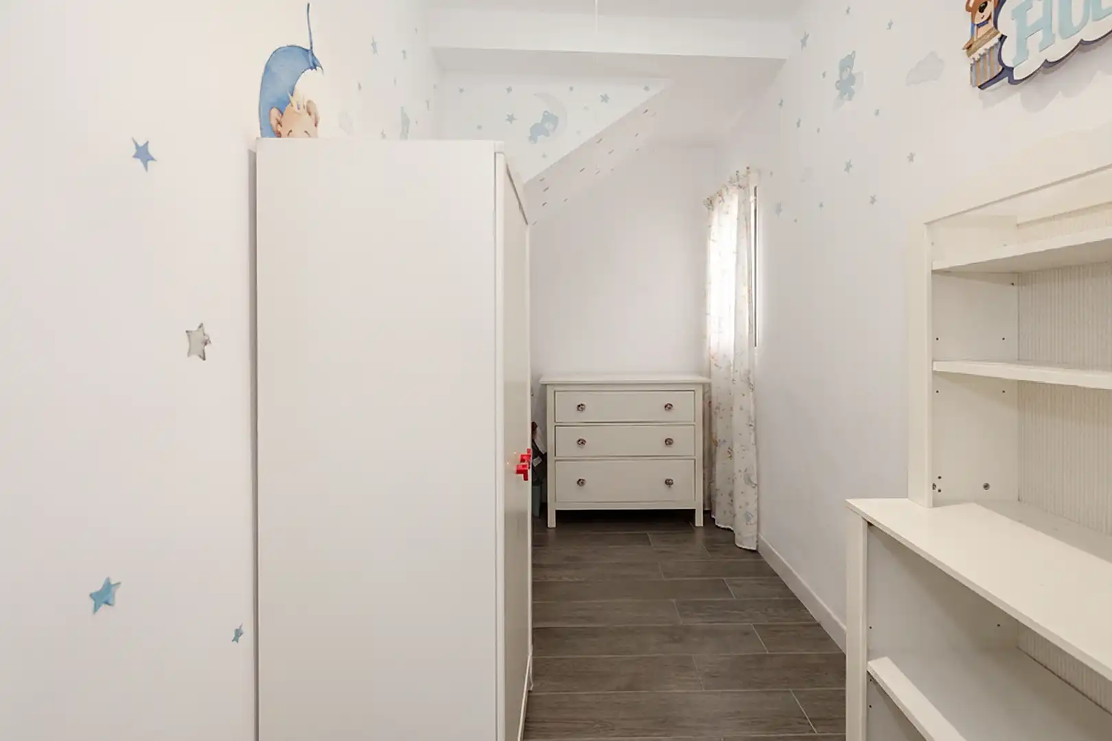 Schlafzimmer von Einfamilien-Reihenhaus zum Verkauf in Málaga mit Klimaanlage, Heizung und Terrasse