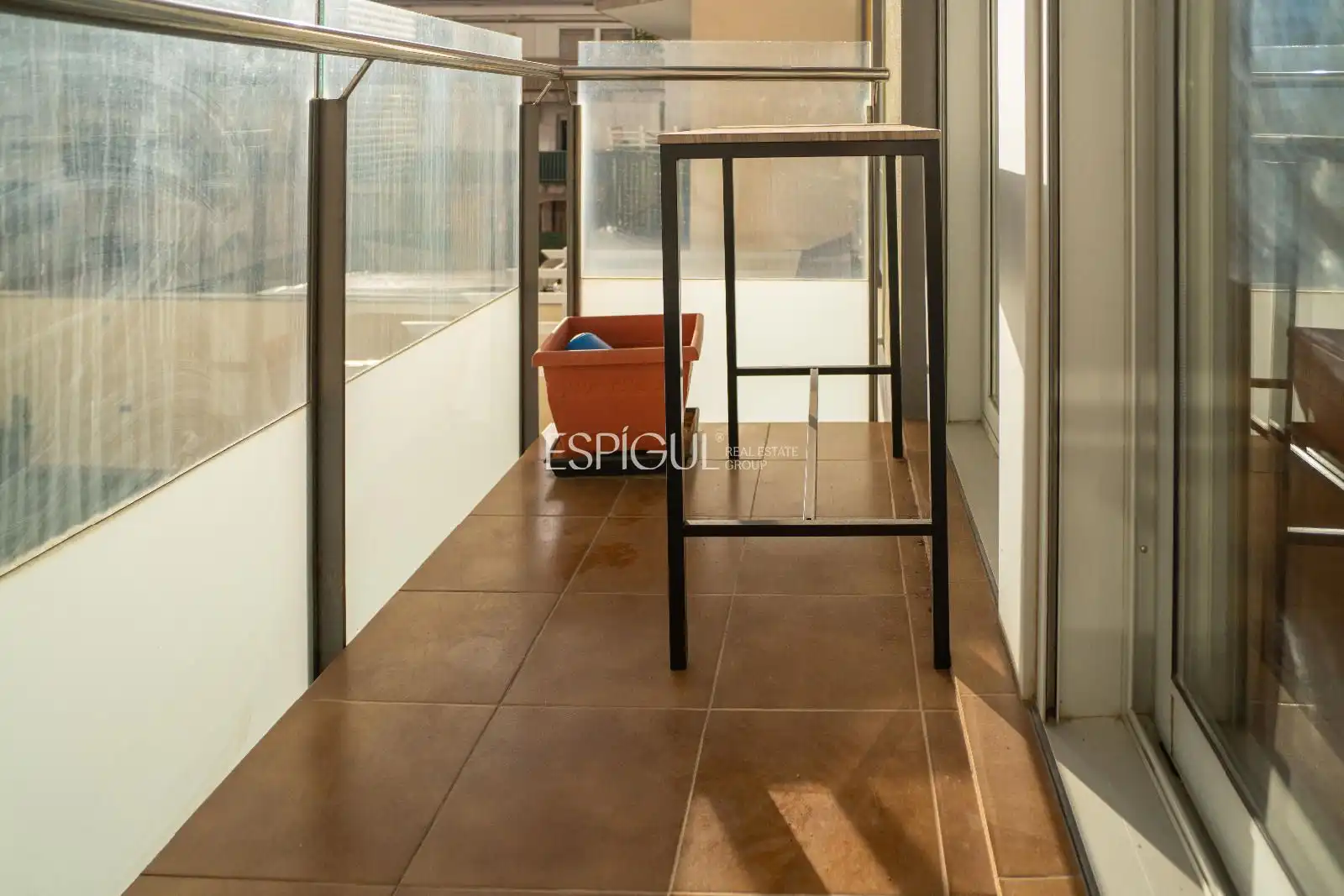 Terrace of Flat for sale in Girona  with Air Conditioner, Heating and Terrace