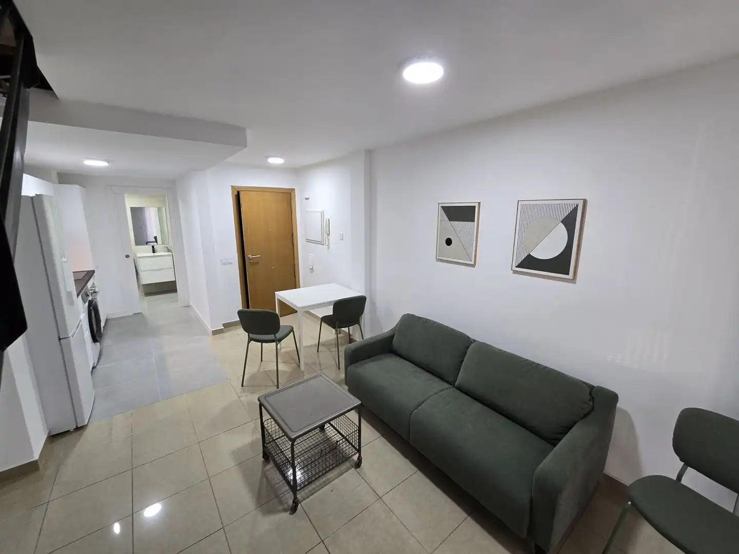 Living room of Flat for rent in Bailén - Miraflores