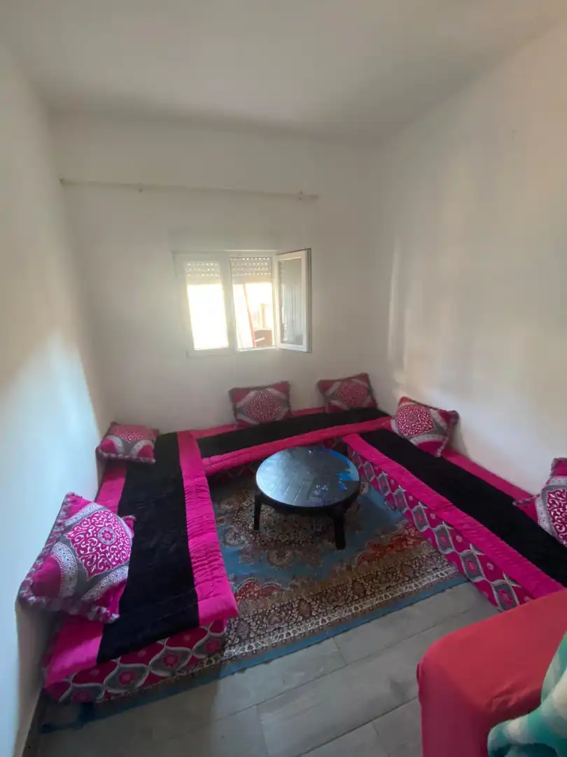 Sala de estar de Piso en venta en Calahorra con Calefacción, Terraza y Amueblado