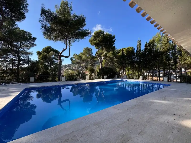 Piscina de Casa o xalet en venda en Cabrera de Mar amb Aire condicionat, Calefacció i Jardí privat